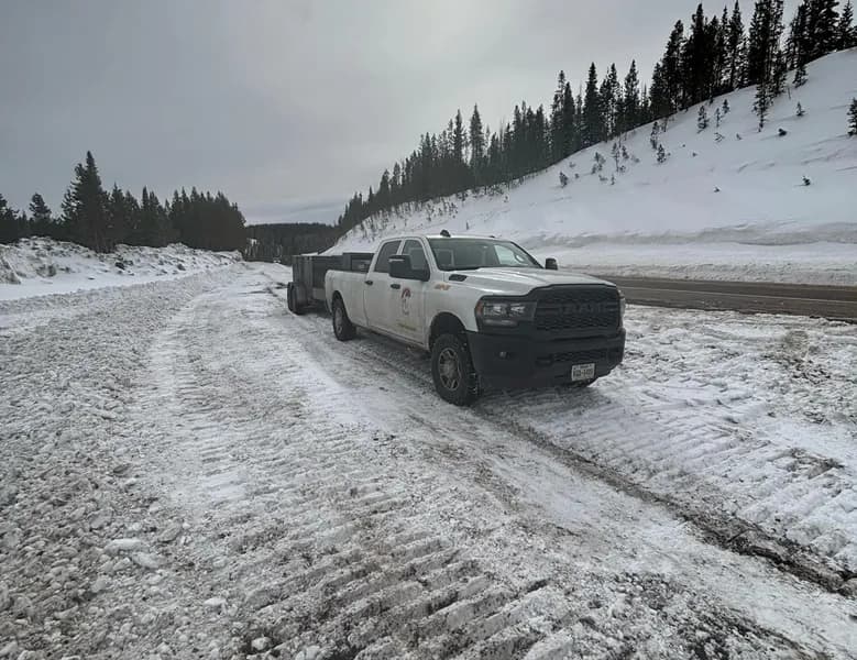 Mile High Fuels truck delivering fuel on-site